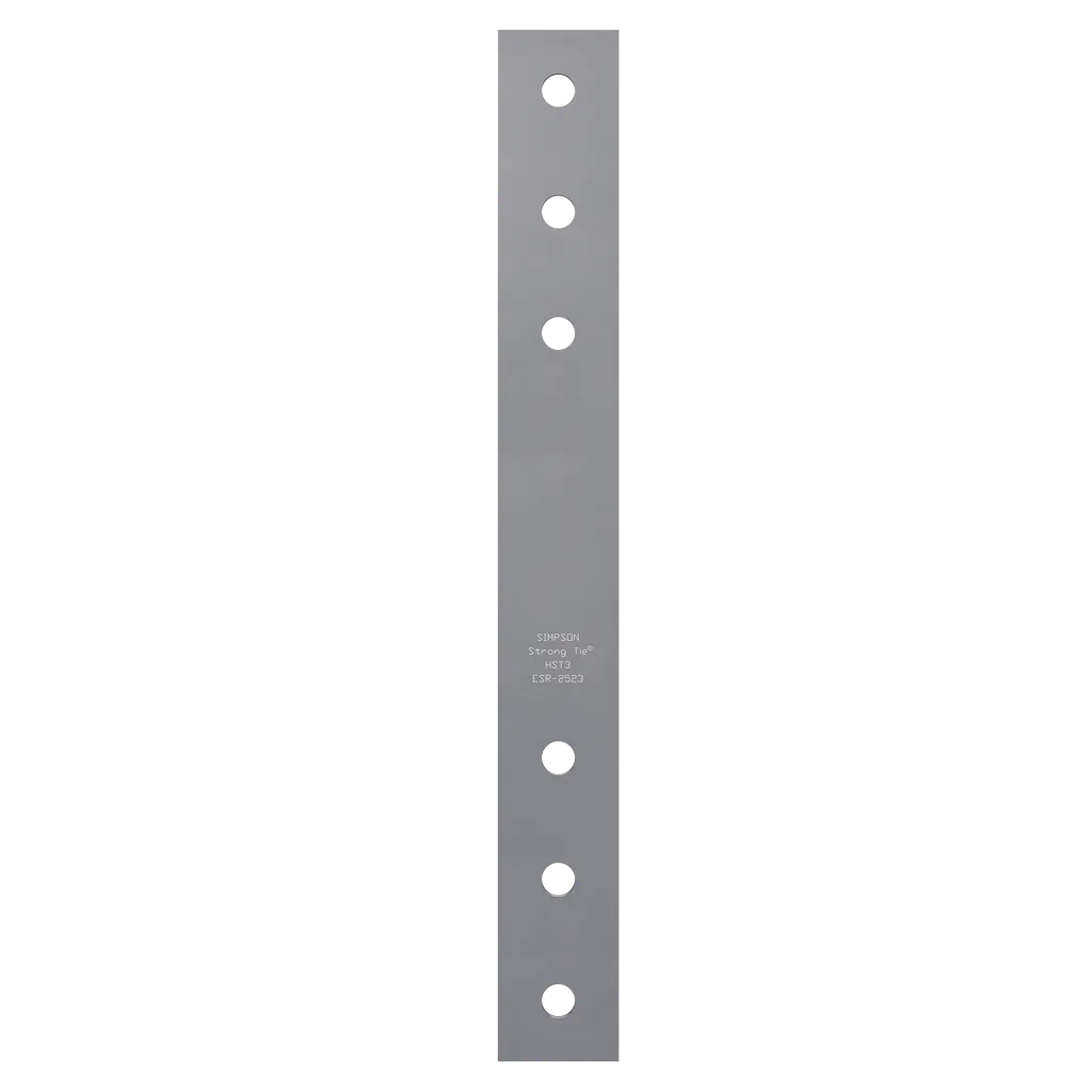 Hst 3 In. X 25-1/2 In. 3-Gauge Heavy Strap Tie-HST3-SP5892-6316