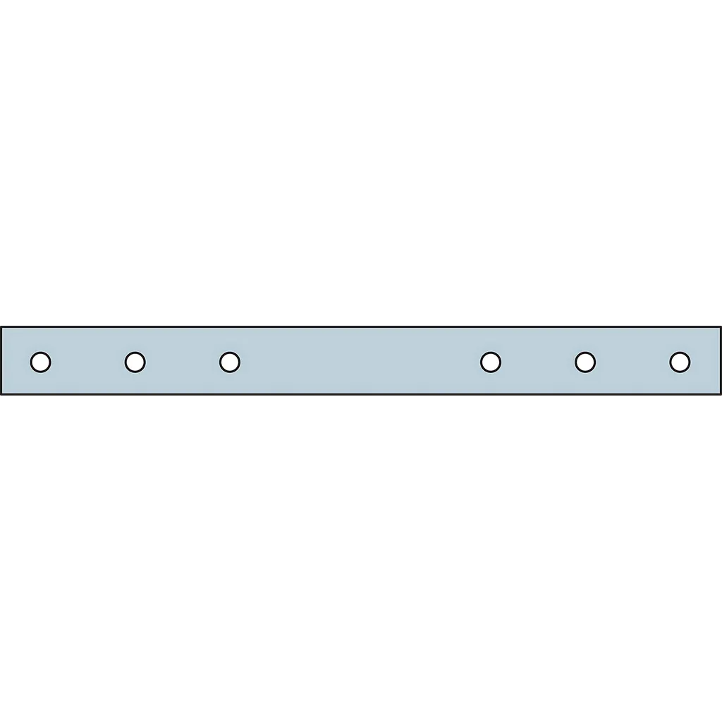 Hst 3 In. X 25-1/2 In. 3-Gauge Hot-Dip Galvanized Heavy Strap Tie-HST3HDG-SP2937-3201