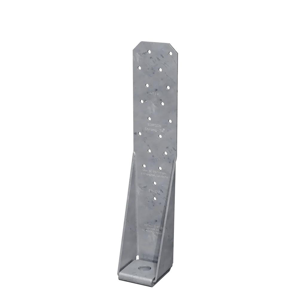 Htt 12-3/8 In. 11-Gauge Hot-Dip Galvanized Heavy Tension Tie (Pack Of 10)-HTT4HDG-SP2750-3006