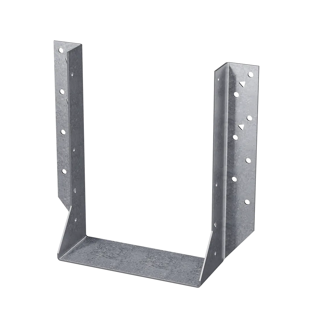 Hu Galvanized Face-Mount Joist Hanger For Quad 2X10 (Pack Of 25)-HU210-4-SP6976-7462