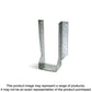 Hu Zmax® Galvanized Face-Mount Joist Hanger For 4X12 (Pack Of 25)-HU412Z-SP5523-5926