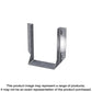 Hu Zmax® Galvanized Face-Mount Joist Hanger For 6X10-HU610Z-SP6582-7040
