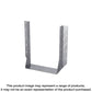 Hu Galvanized Face-Mount Joist Hanger For 8X16-HU816-SP6503-6953