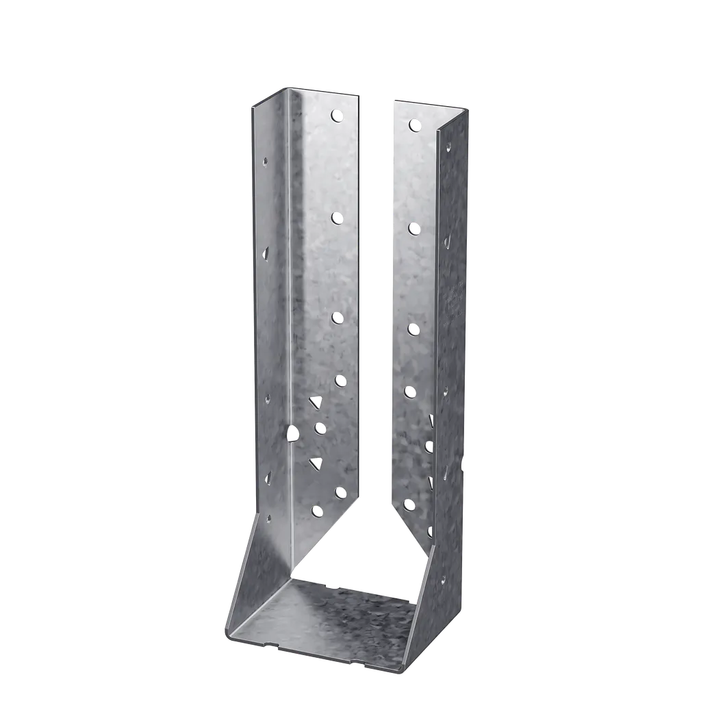 Huc Galvanized Face-Mount Concealed-Flange Joist Hanger For Double 2X10-HUC210-2-SP7500-8004