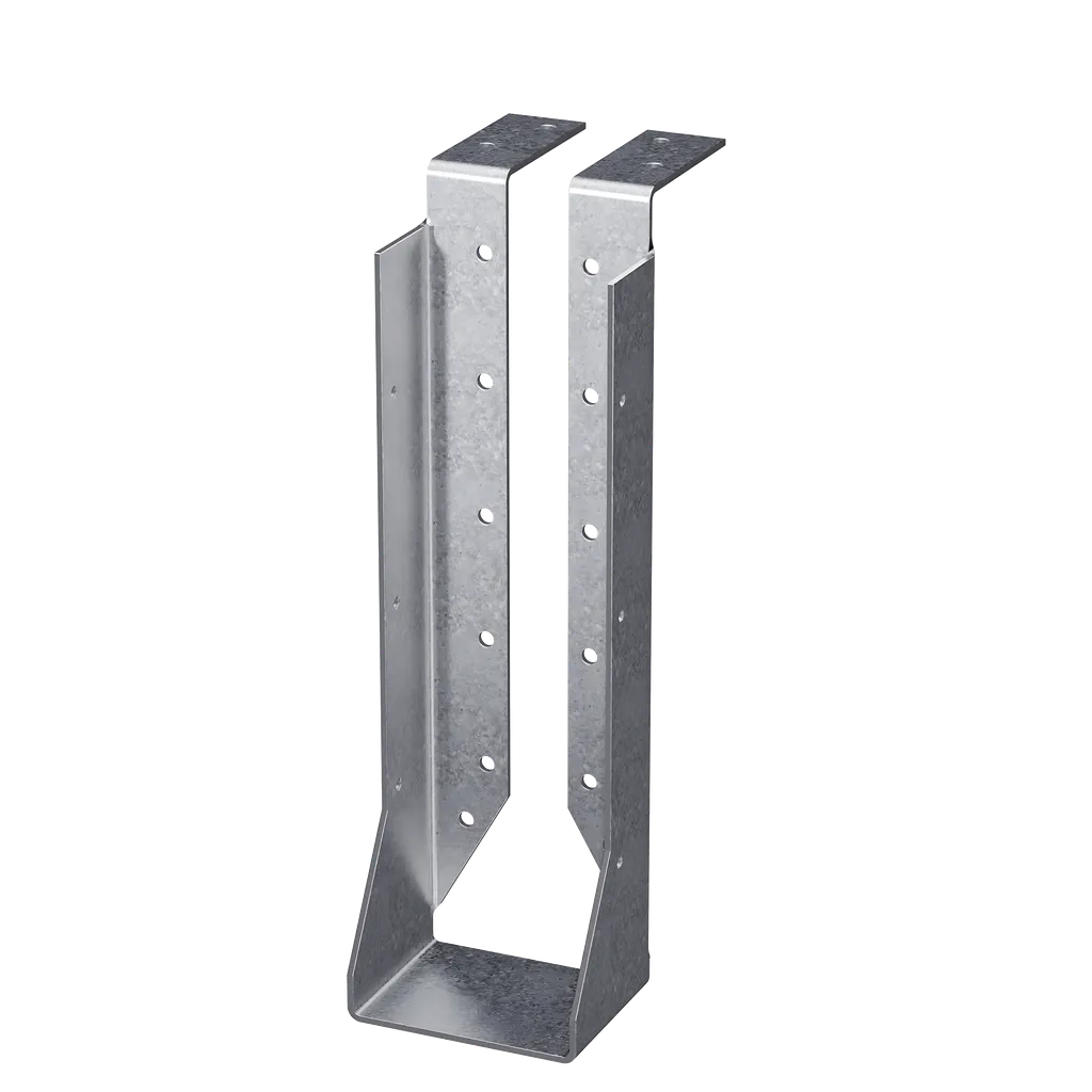 Huctf Galvanized Top-Flange Concealed-Flange Joist Hanger For Double 2X12-HUC212-2TF-SP7632-8142