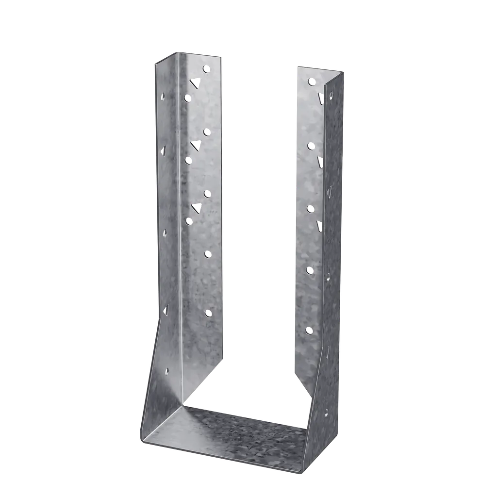 Huc Galvanized Face-Mount Concealed-Flange Joist Hanger For Triple 2X12 (Pack Of 25)-HUC212-3-SP8565-9126