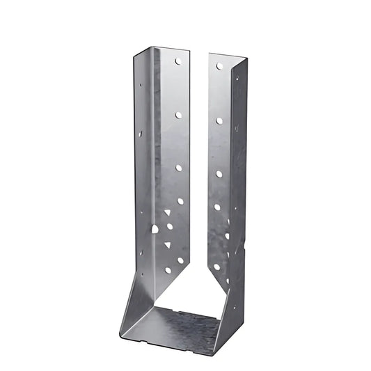Huc Galvanized Face-Mount Concealed-Flange Joist Hanger For Double 2X14 (Pack Of 25)-HUC214-2-SP4227-4558