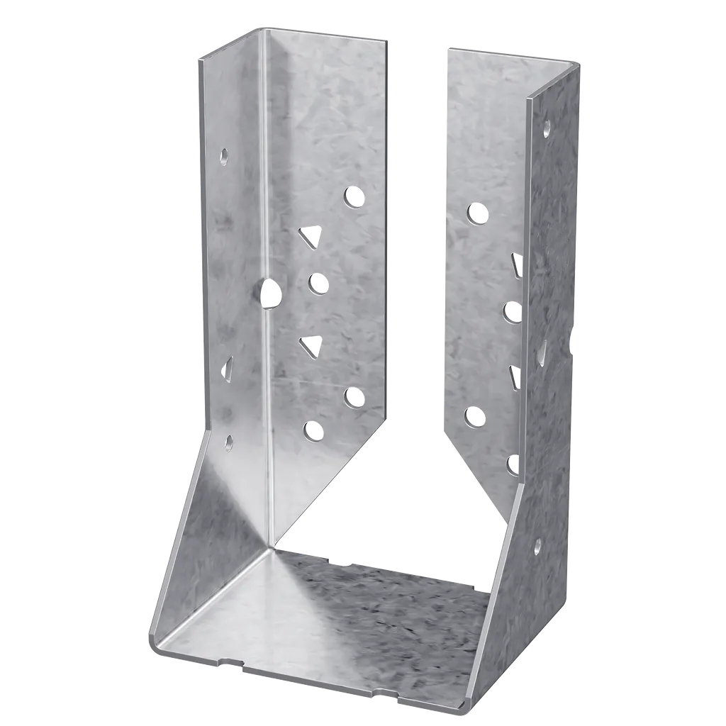Huc Zmax® Galvanized Face-Mount Concealed-Flange Joist Hanger For Double 2X6 (Pack Of 25)-HUC26-2Z-SP3888-4198