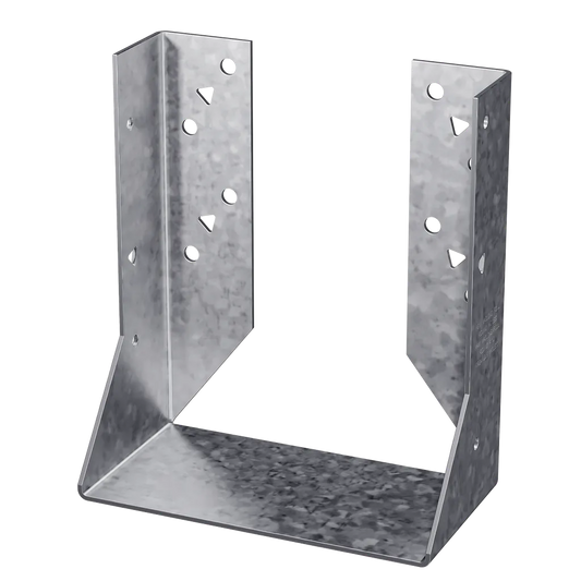 Huc Galvanized Face-Mount Concealed-Flange Joist Hanger For Triple 2X6 (Pack Of 25)-HUC26-3-SP8204-8743