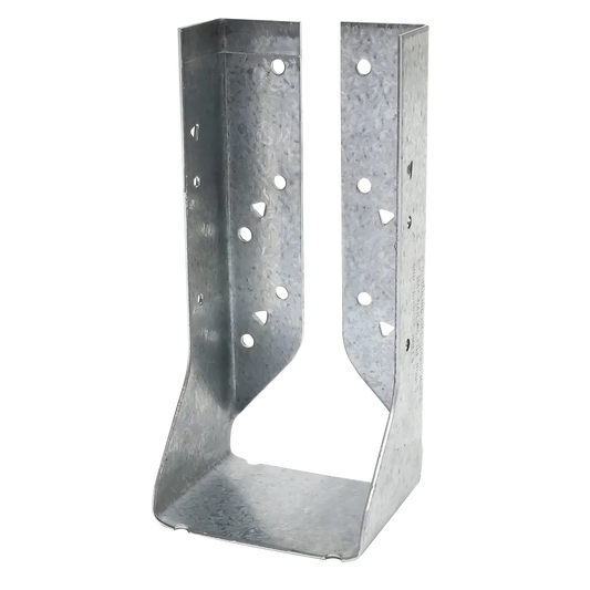 Huc Galvanized Face-Mount Concealed-Flange Joist Hanger For Double 2X8 (Pack Of 25)-HUC28-2-SP5563-5967
