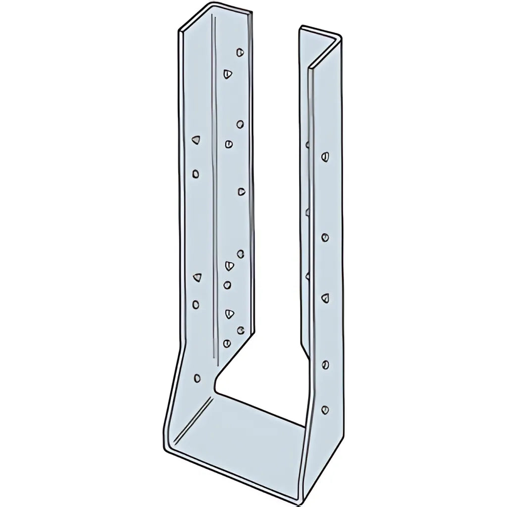 Huc Galvanized Face-Mount Concealed-Flange Joist Hanger For 2-5/16 In. X 11-7/8 In. I-Joist-HUC3511-SP4105-4429