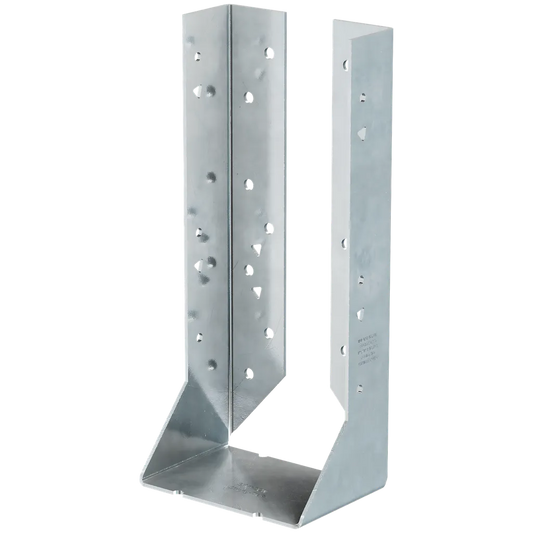 Huc Stainless-Steel Face-Mount Concealed-Flange Joist Hanger For 4X10 (Pack Of 25)-HUC410SS-SP6368-6811