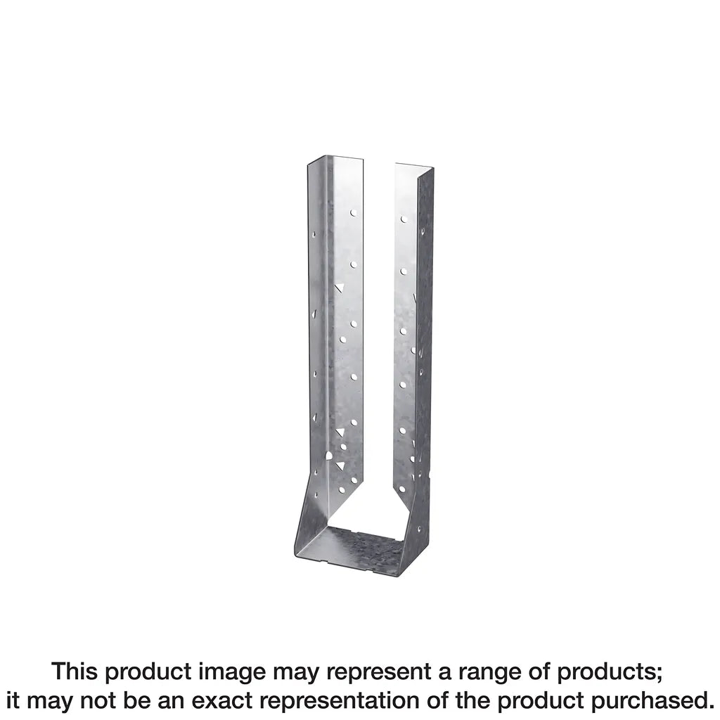 Huc Galvanized Face-Mount Concealed-Flange Joist Hanger For Double 4X14 (Pack Of 20)-HUC414-2-SP5230-5609