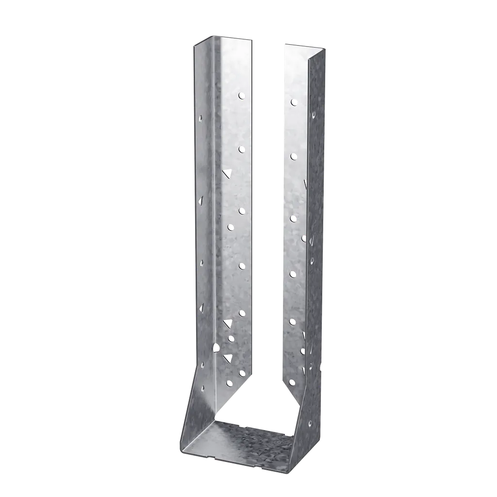 Huc Galvanized Face-Mount Concealed-Flange Joist Hanger For 4X14 (Pack Of 25)-HUC414-SP2667-2916