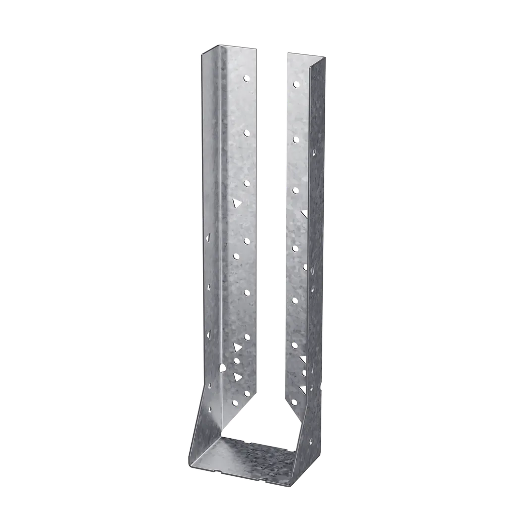 Huc Galvanized Face-Mount Concealed-Flange Joist Hanger For 4X16 (Pack Of 25)-HUC416-SP1439-1616