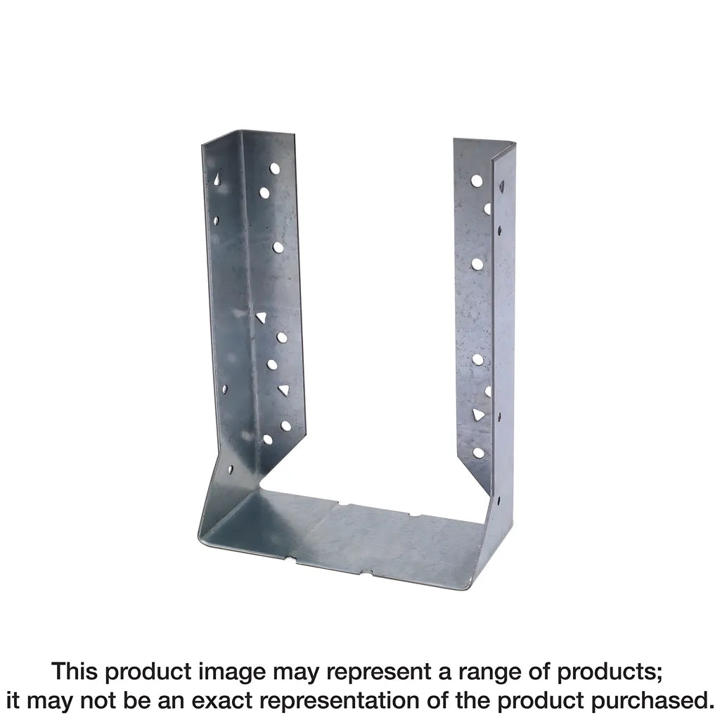 Huc Stainless-Steel Face-Mount Concealed-Flange Joist Hanger For 6X10-HUC610SS-SP3184-3456