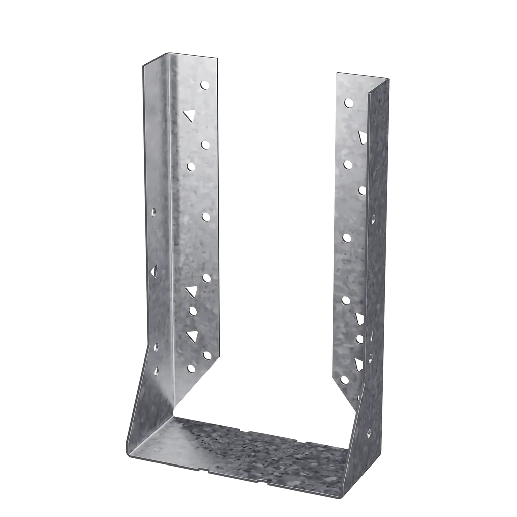 Huc Galvanized Face-Mount Concealed-Flange Joist Hanger For 6X12 (Pack Of 25)-HUC612-SP330-441