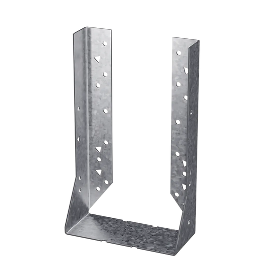 Huc Galvanized Face-Mount Concealed-Flange Joist Hanger For 6X12 (Pack Of 25)-HUC612-SP330-441