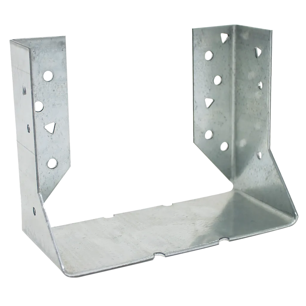 Huc Galvanized Face-Mount Concealed-Flange Joist Hanger For 6X6 (Pack Of 25)-HUC66-SP4044-4361