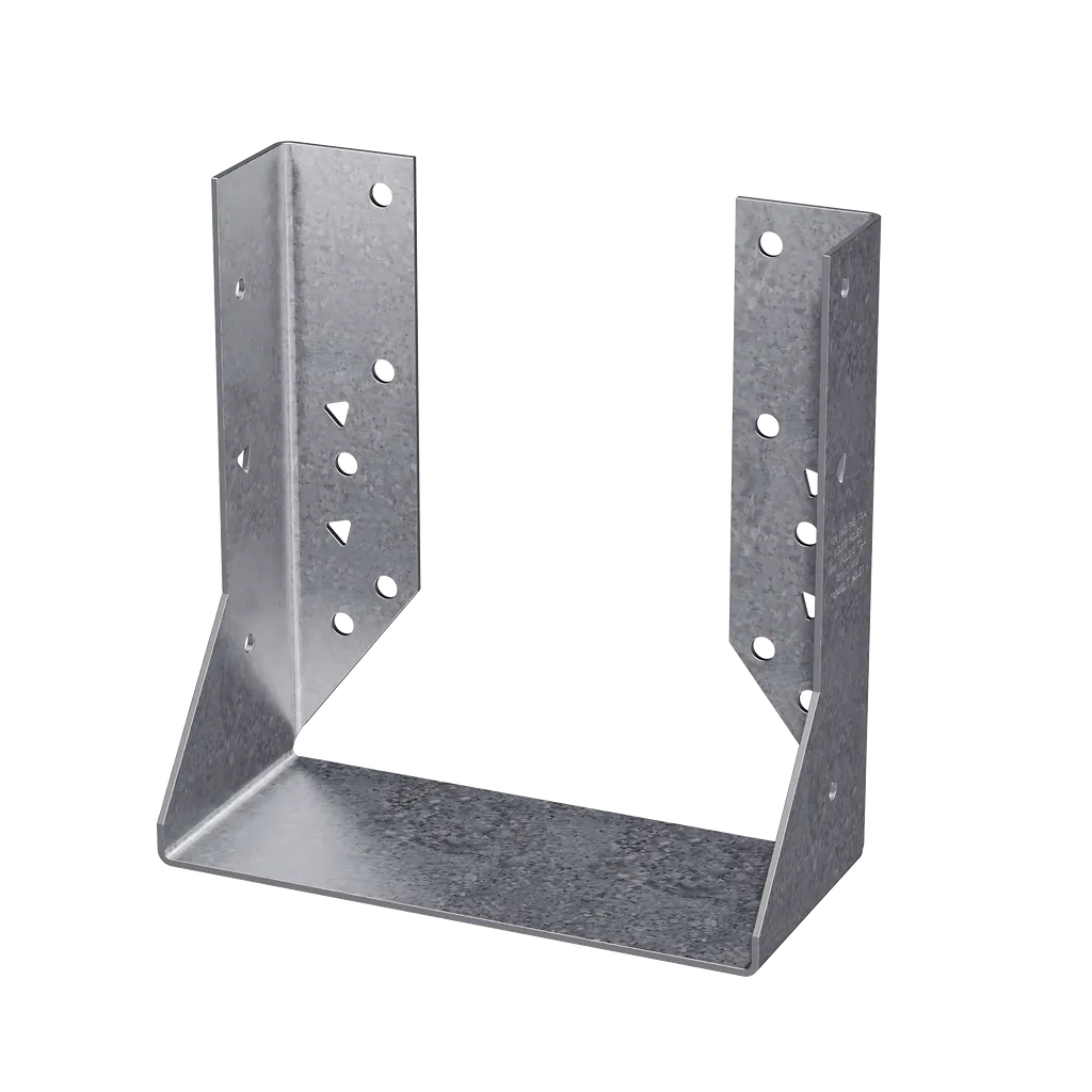 Huc Galvanized Face-Mount Concealed-Flange Joist Hanger For 6X8 (Pack Of 25)-HUC68-SP3005-3270