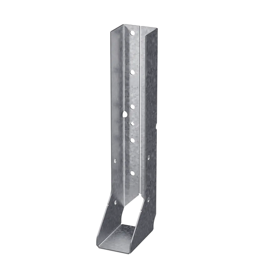 Hucq Heavy Face-Mount Concealed-Flange Joist Hanger For 1-3/4 In. X 11-7/8 In. Engr. Wood-HUCQ1-81-11-SDS-SP277-386