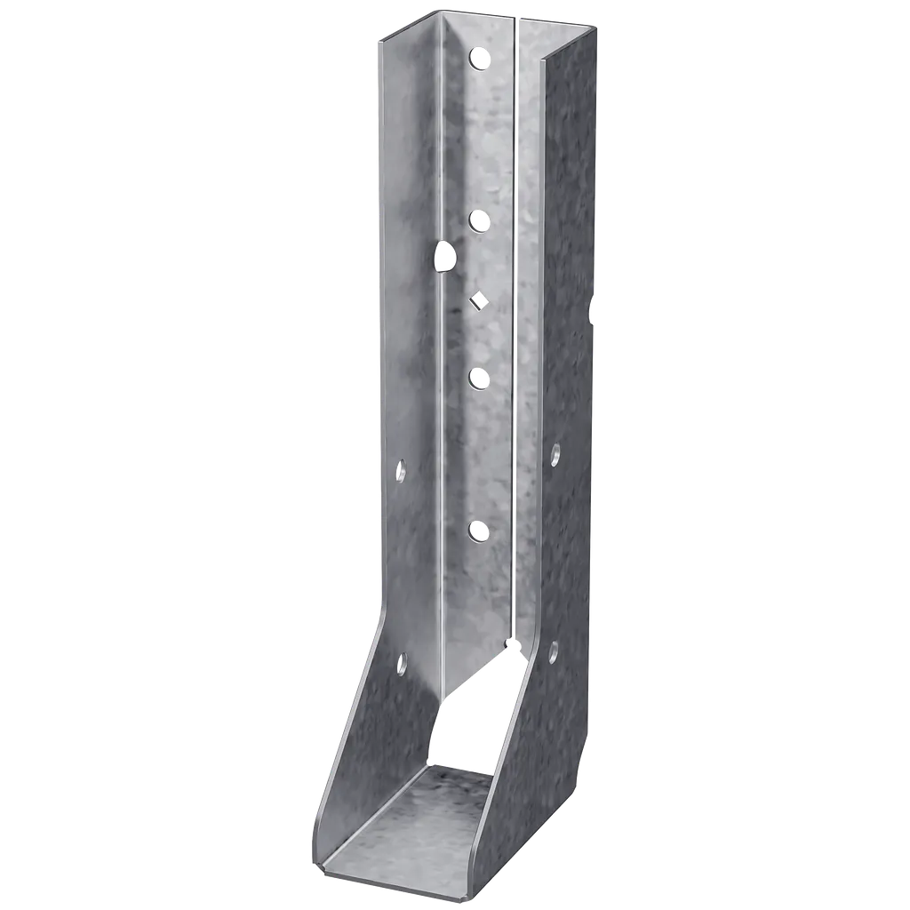 Hucq Heavy Face-Mount Concealed-Flange Joist Hanger For 1-3/4 In. X 9-1/2 In. Engr. Wood-HUCQ1-81-9-SDS-SP4193-4522