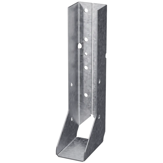 Hucq Heavy Face-Mount Concealed-Flange Joist Hanger For 1-3/4 In. X 9-1/2 In. Engr. Wood-HUCQ1-81-9-SDS-SP4193-4522