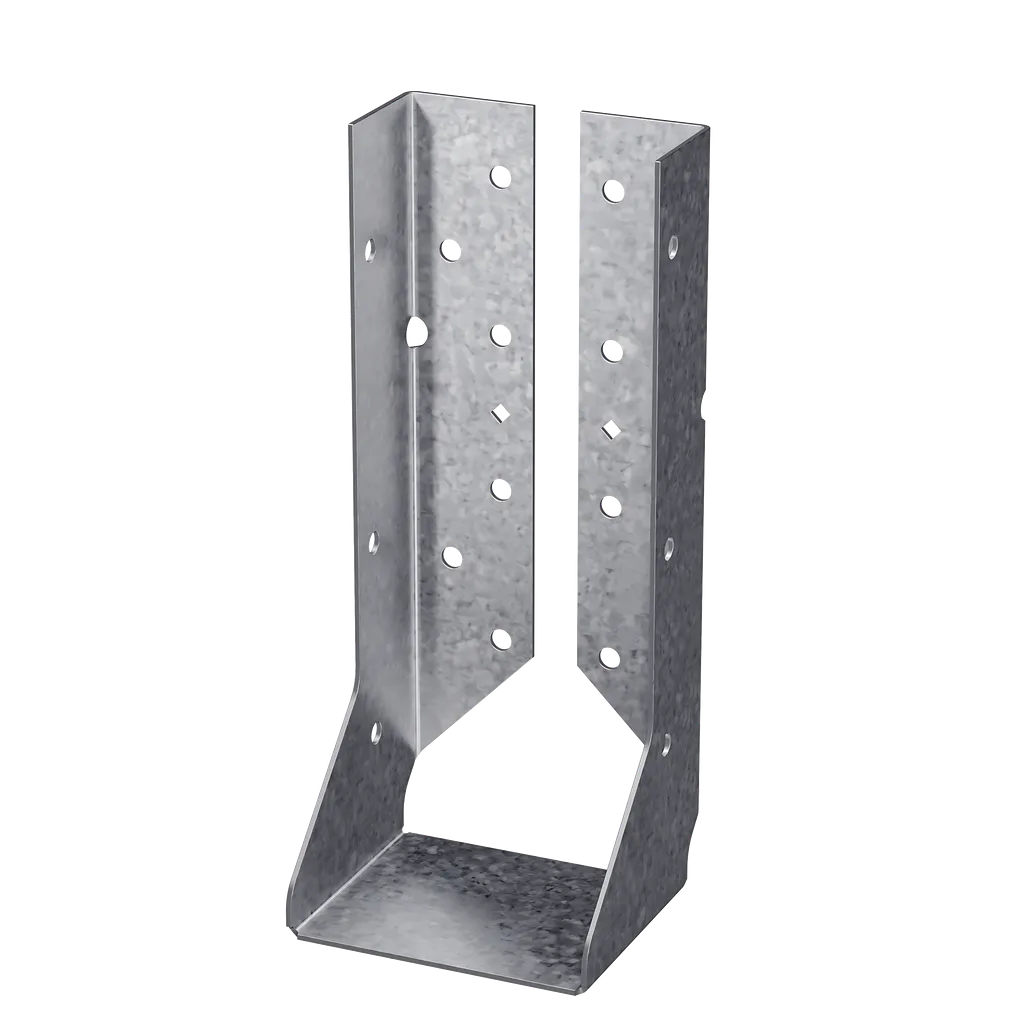 Hucq Heavy Face-Mount Concealed-Flange Joist Hanger For 4X10 W/ Screws-HUCQ410-SDS-SP3264-3540