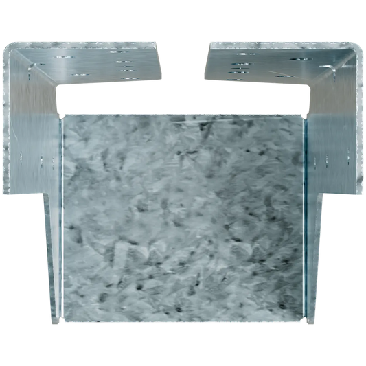 Hucq Zmax® Galvanized Heavy Face-Mount Concealed-Flange Joist Hanger For 4X10 W/ Screws-HUCQ410Z-SDSG-SP8231-8773