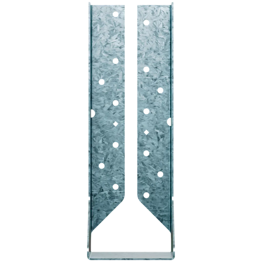Hucq Heavy Face-Mount Concealed-Flange Joist Hanger For 4X12 W/ Screws-HUCQ412Z-SDSG-SP8166-8703