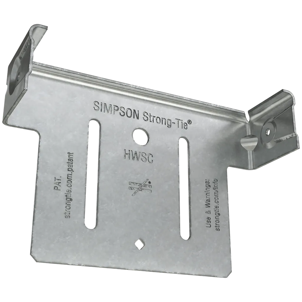 Hwsc 5-3/4 In. Head-Of-Wall Slide-Clip Connector W/ Screws (50-Qty)-HWSC6-KT-SP4267-4600