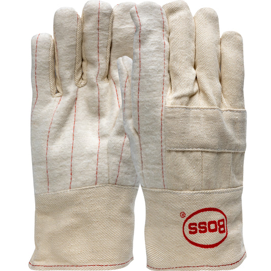 Boss 1JC3017 3-Ply Hot Mill Nap-Out Lined W Band Top Cuff Knuckle Strap