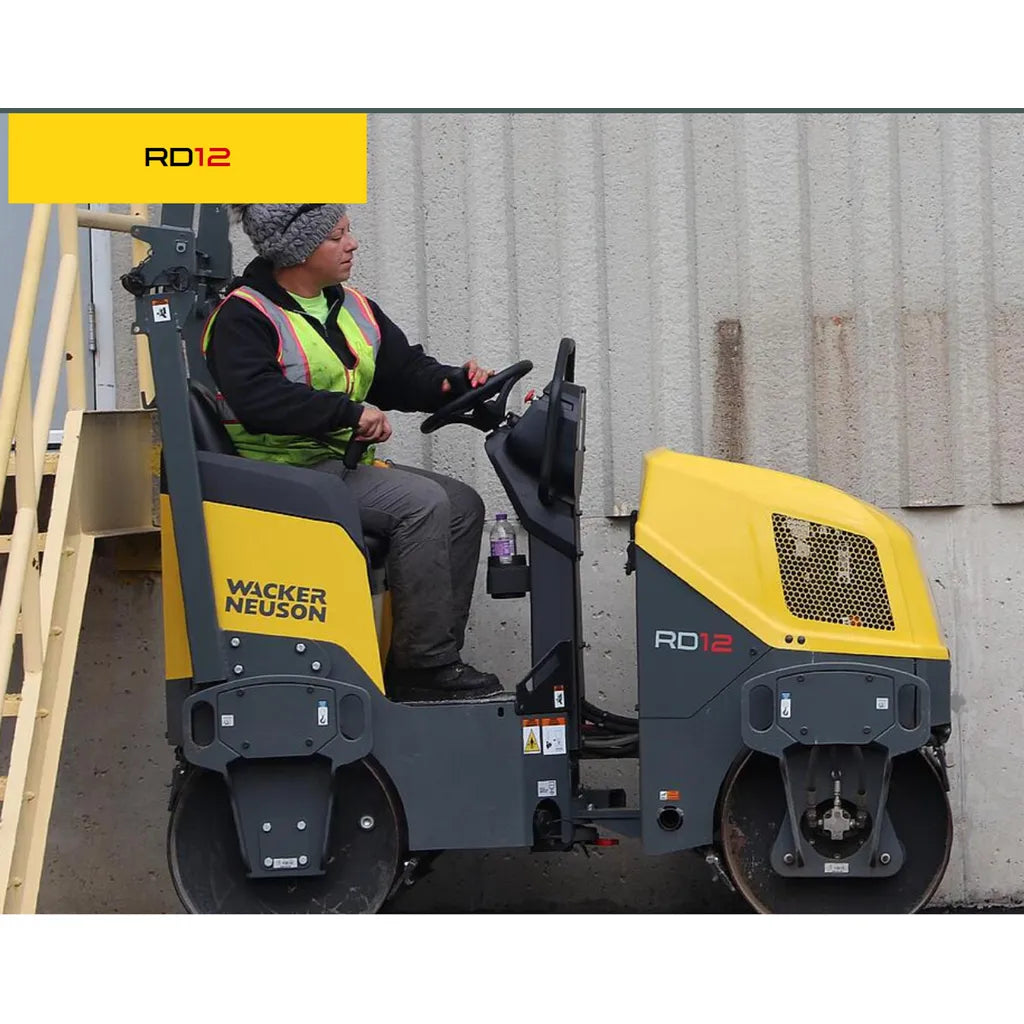 Wacker Neuson Rops WACKER NEUSON RD12L - ARTICULATED TANDEM ROLLER, 1.2 TON CLASS, W ...