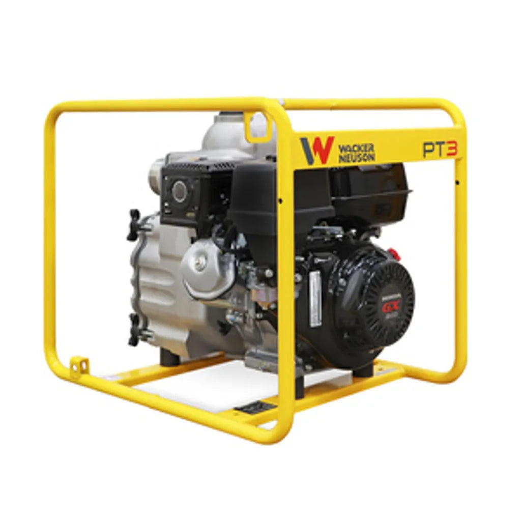 WACKER NEUSON PT3A - 3" SELF PRIMING, CENTRIFUGAL TRASH PUMP, 7.9 HP HONDA ENGINE - 5100058535