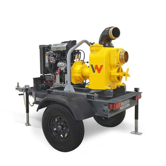 WACKER NEUSON PT6Y - 6" SELF PRIMING, CENTRIFUGAL TRASH PUMP, YANMAR DIESEL ENGINE - 5100073464