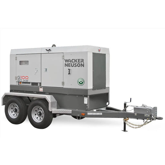 WACKER G100 STANDARD MOBILE GENERATOR ,T4F 80KW - 5100049836