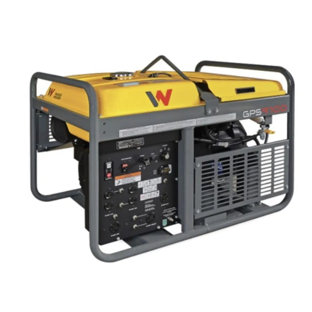 WACKER NEUSON GPS9700A GENERATOR - HONDA GX630, AUTO IDLE, WHEEL KIT (BATTERY NOT INCLUDED) - 5100042221