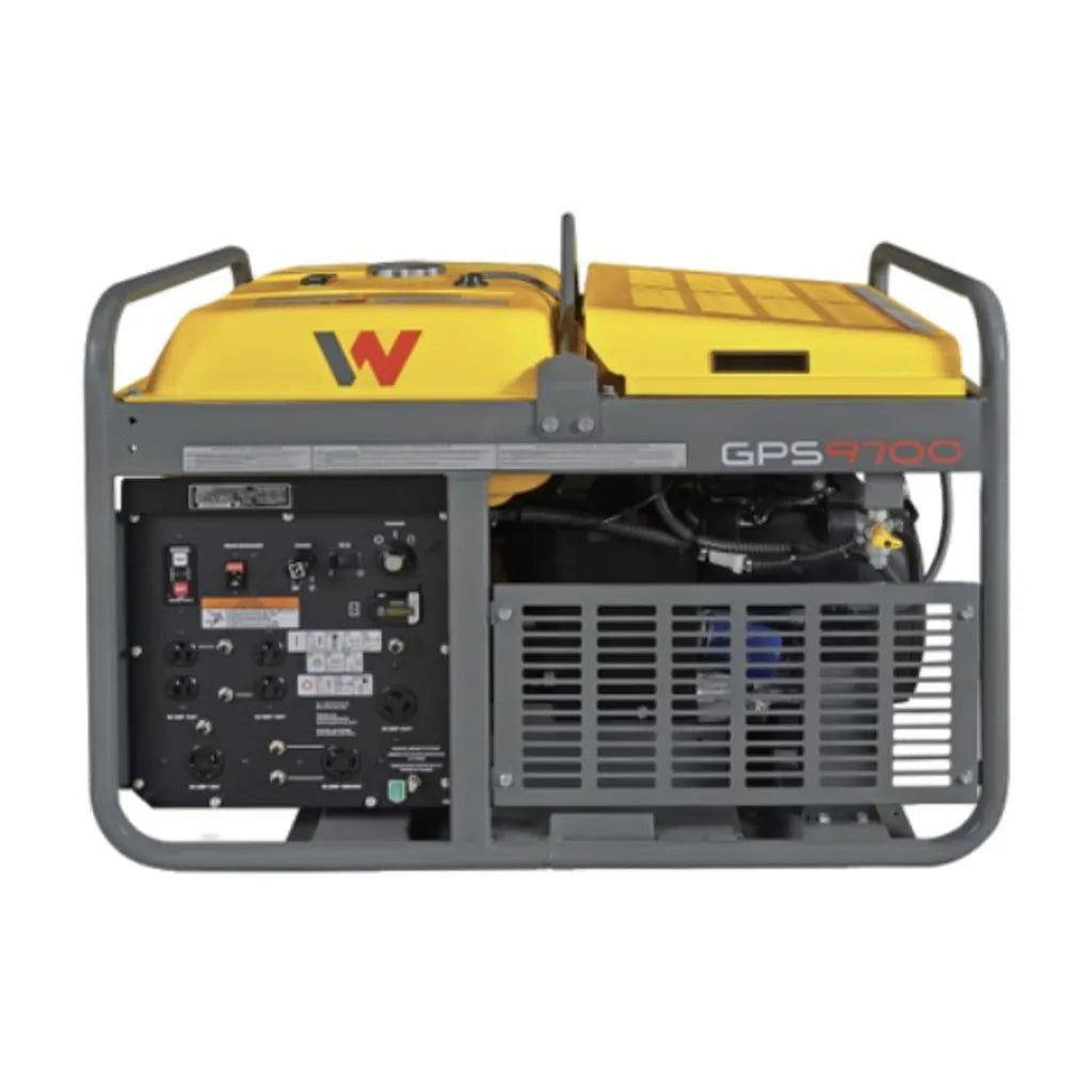 WACKER NEUSON GPS9700A GENERATOR - HONDA GX630, AUTO IDLE, WHEEL KIT (BATTERY NOT INCLUDED) - 5100042221