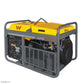 WACKER NEUSON GPS9700A GENERATOR - HONDA GX630, AUTO IDLE, WHEEL KIT (BATTERY NOT INCLUDED) - 5100042221