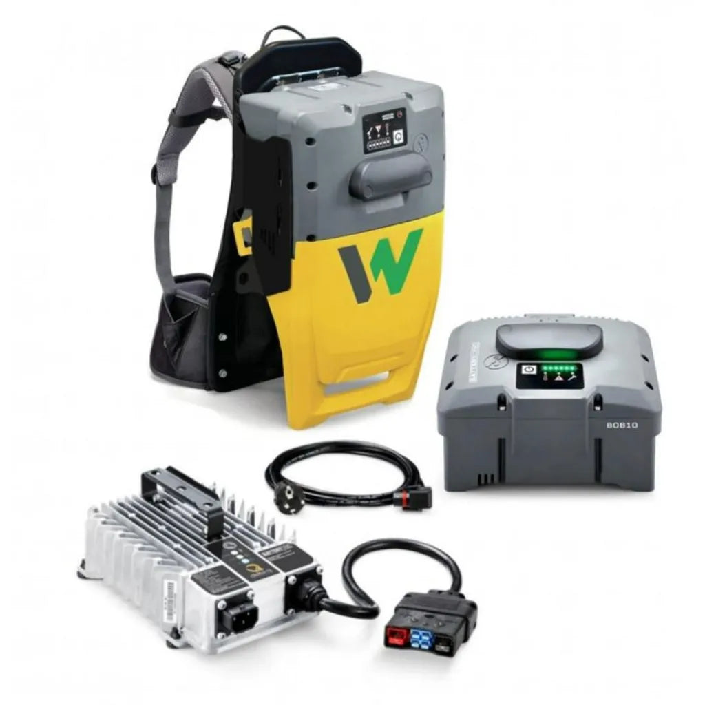 WACKER NEUSON ACBE BATTERY-POWERED INTERNAL VIBRATOR WITH BATTERY & BOC7 CHARGER - 5100072114