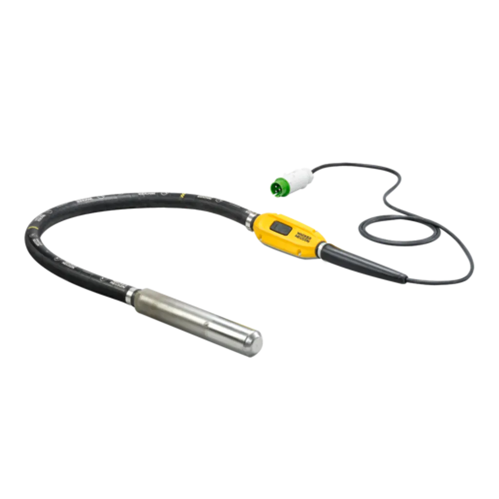 WACKER NEUSON IEE38/34/3 INTERNAL VIBRATOR - 6.20 A, 34 V, 1.5" HEAD, 10 FT SHAFT - 5100049830