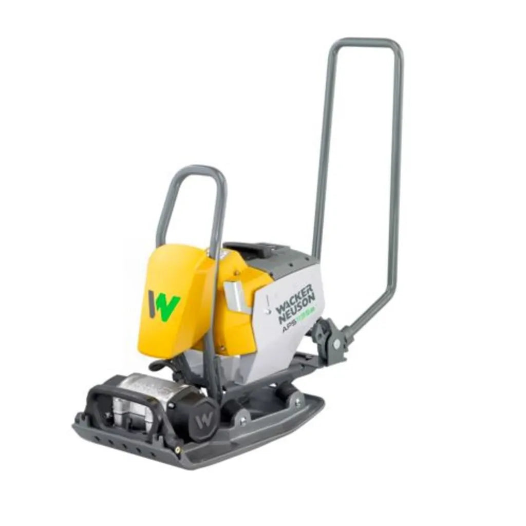 WACKER NEUSON APS1135E BATTERY VIBRATORY PLATE WITH 2 BOB10 BATTERIES & CHARGER - 5100072047