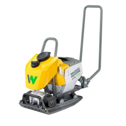 WACKER NEUSON APS1135WE BATTERY VIBRATORY PLATE WITH 2 BOB14 BATTERIES & QUICK CHARGER - 5100072095