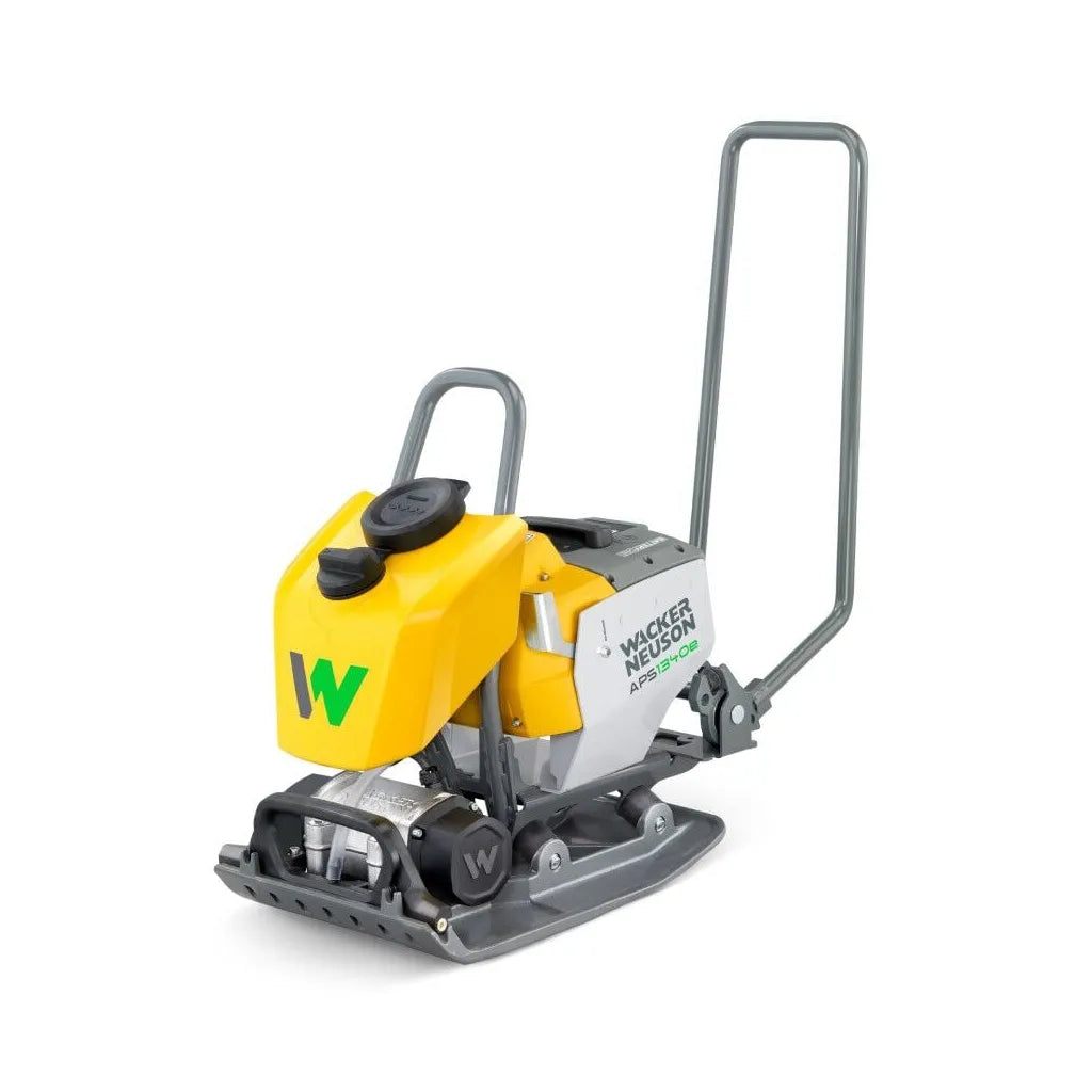 WACKER NEUSON APS1340E BATTERY VIBRATORY PLATE WITH 2 BOB10 BATTERIES & CHARGER - 5100072077