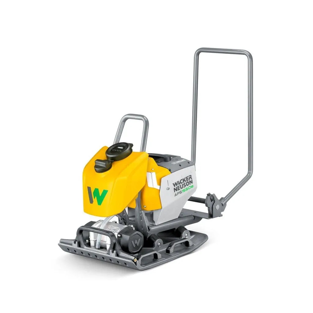 WACKER NEUSON APS1550WE BATTERY VIBRATORY PLATE WITH 2 BOB10 BATTERIES & CHARGER - 5100072080