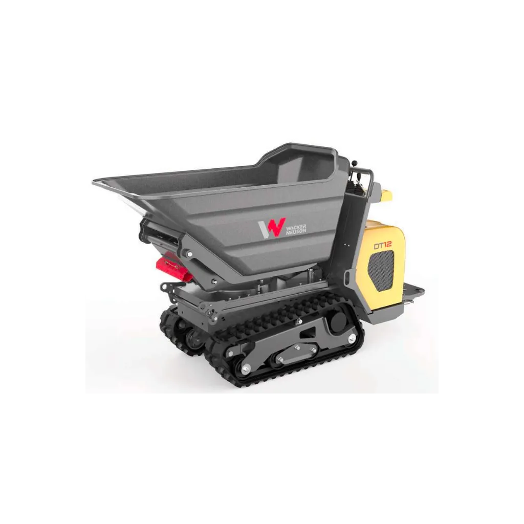 WACKER NEUSON DT120 DT12 TRACK DUMPER, BRIGGS, GAS, 23HP, 15 CU FT3 LEVELED, 18 CU FT3 HEAPED, POLY SKIP, FRONT TIP ONLY - 1000503844