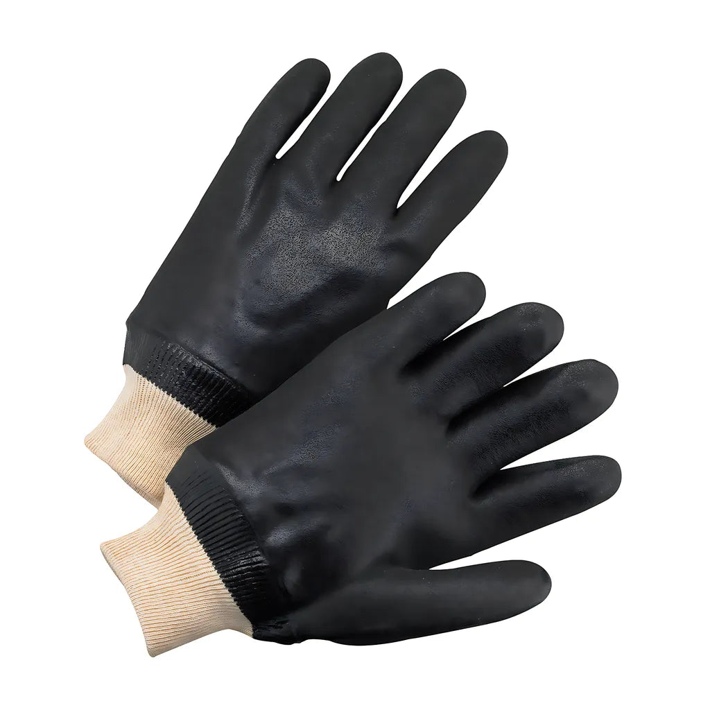 West Chester J1007Rf Pvc Dipped Glove With Jersey Liner And Rough Sandy Finish - Knit Wrist J1007RF-23923