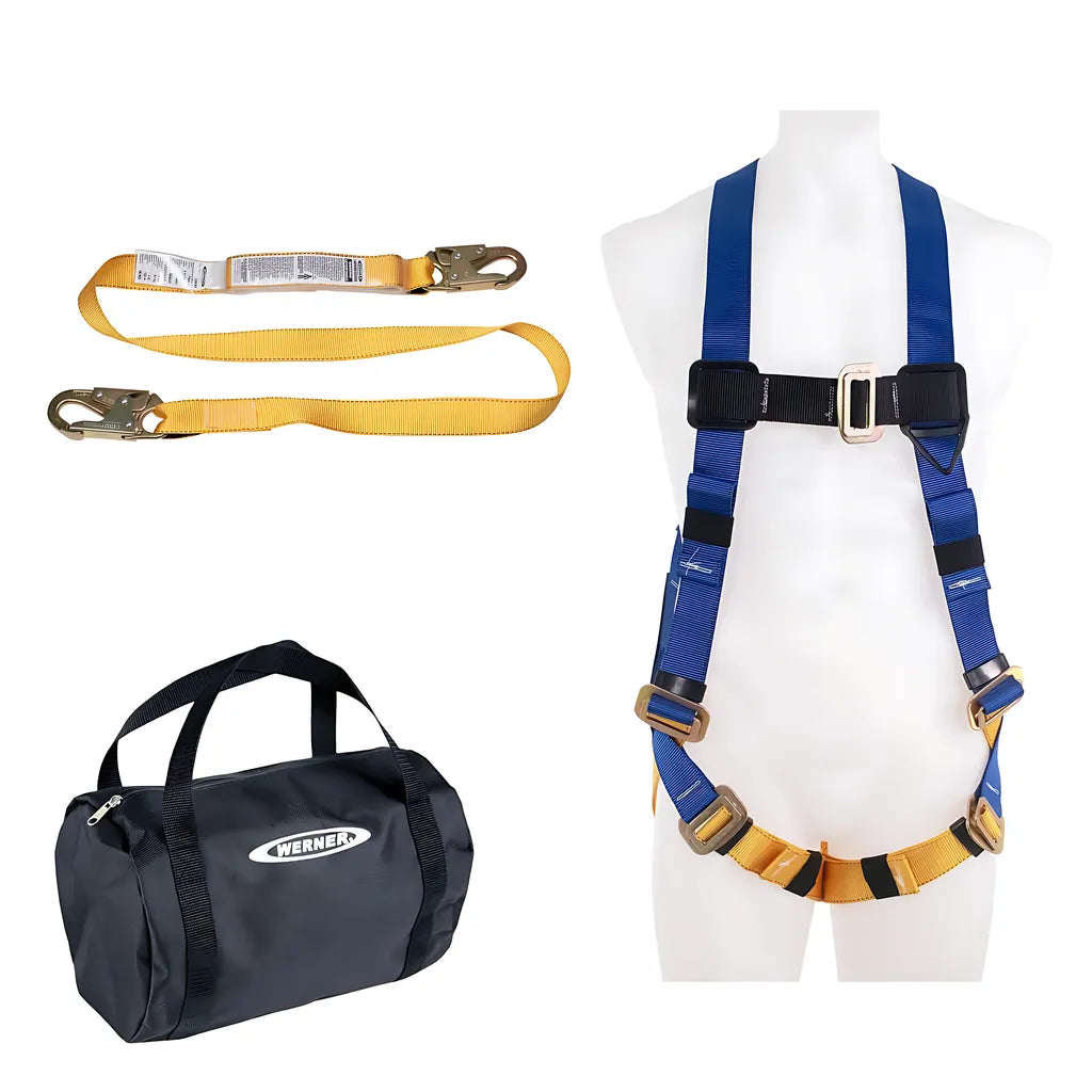 K121013 Aerial Kit With Basewear Std Harness, 6Ft Decoil Lanyard K121013-2116