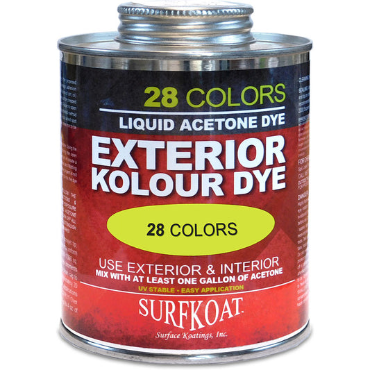 Kolour Dye (Raw Sienna) 1 Gallon Concentrate
