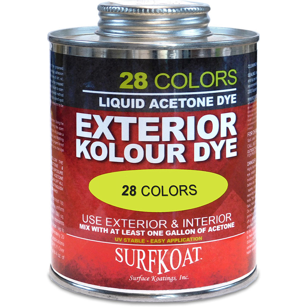 Kolour Dye (Dixie Red) 5 Gallon Concentrate
